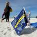 A Michigan fan displays their school pride during beach day in Clearwater, Fla. on Sunday, Dec. 30. Melanie Maxwell I AnnArbor.com